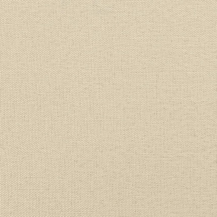 Fauteuil inclinable en tissu crème