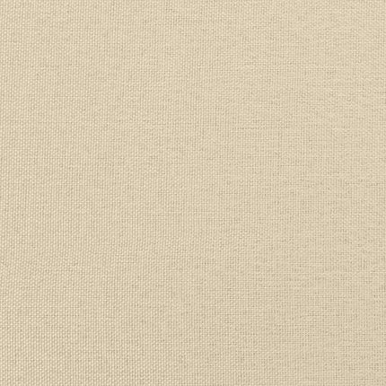 Fauteuil inclinable en tissu crème