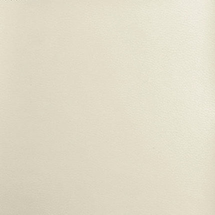 Fauteuil inclinable en similicuir crème