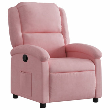 Fauteuil inclinable Rose Velours