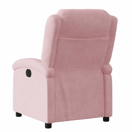 Fauteuil inclinable Rose Velours