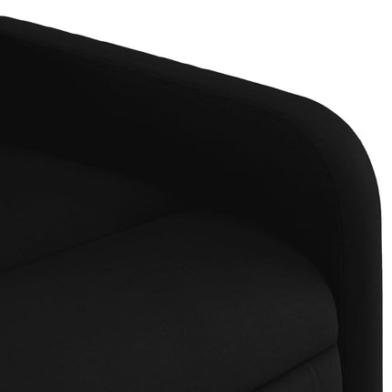 Fauteuil inclinable de massage noir tissu