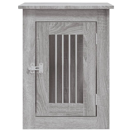 Meuble de cage pour chiens sonoma gris 45x62x59 cm