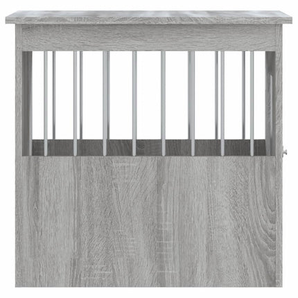 Meuble de cage pour chiens sonoma gris 45x62x59 cm