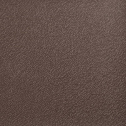 Ensemble de canapé Chesterfield 3 pcs marron similicuir