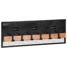 Porte-manteaux mural 90x11x30 cm bois massif de manguier