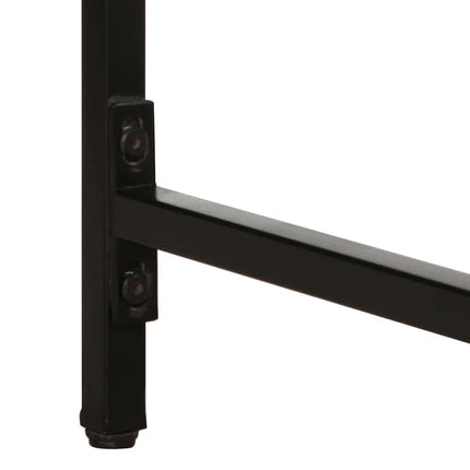 Table à manger 160x80x75 cm bois de manguier massif brut