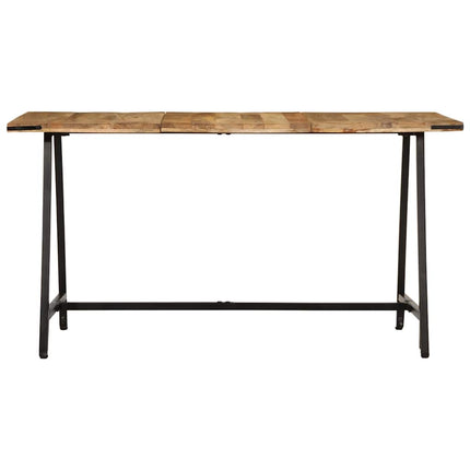 Table à manger 140x70x75 cm bois de manguier massif