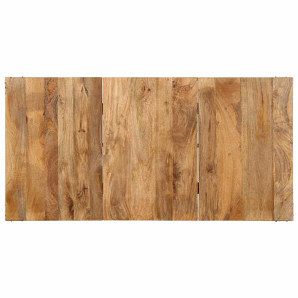 Table à manger 160x80x75 cm bois de manguier massif
