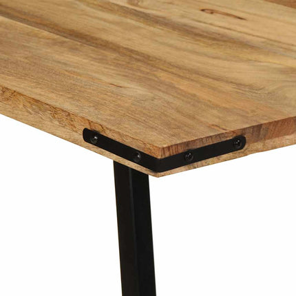 Table à manger 160x80x75 cm bois de manguier massif