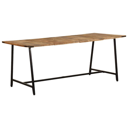 Table à dîner 180x90x75 cm bois de manguier massif