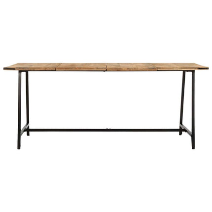 Table à dîner 180x90x75 cm bois de manguier massif
