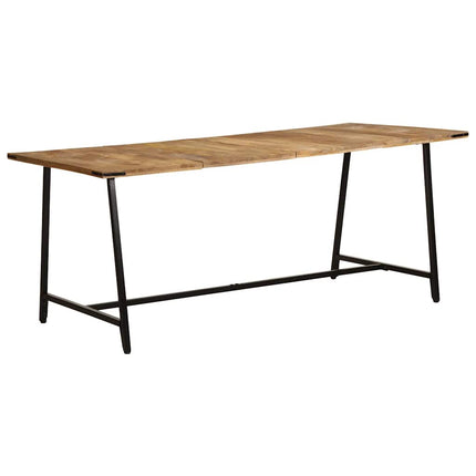 Table à dîner 180x90x75 cm bois de manguier massif