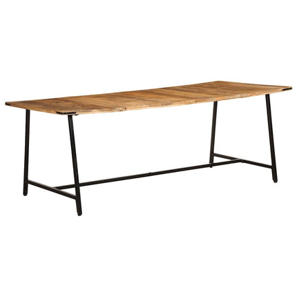 Table à manger 200x100x75 cm bois de manguier massif