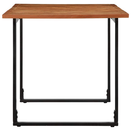 Table à manger 160x80x75 cm bois massif d'acacia