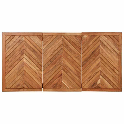 Table à manger 160x80x75 cm bois massif d'acacia