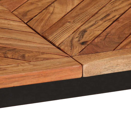 Table à manger 200x100x75 cm bois massif d'acacia