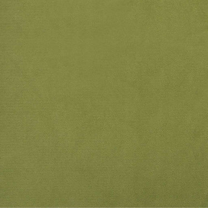 Canapé-lit à 2 places vert clair velours