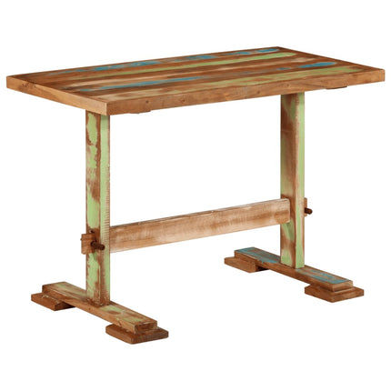 Table à manger 110x55x78 cm bois massif de récupération