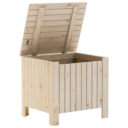 Boîte de rangement avec couvercle RANA bois massif de pin