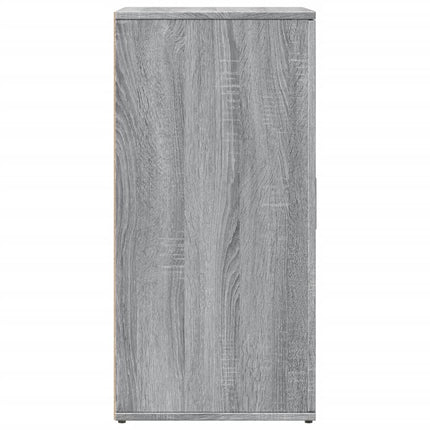 Buffet sonoma gris 59x39x80 cm bois d'ingénierie