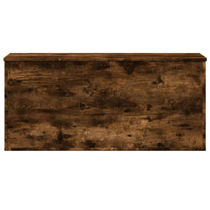 Boîte De Rangement Bois D'ingénierie Chêne fumé 1 100 x 42 x 46 cm