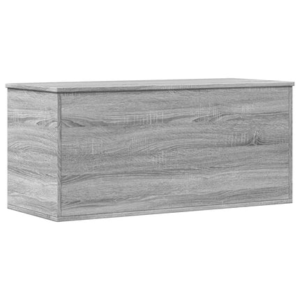 Boîte De Rangement Bois D'ingénierie Sonoma gris 1 100 x 42 x 46 cm