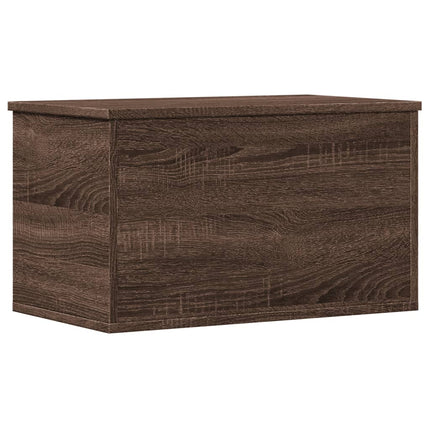 Boîte De Rangement Bois D'ingénierie Chêne marron 1 60 x 35 x 35 cm