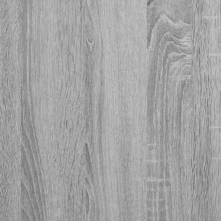 Boîte de rangement sonoma gris 90x35x35 cm bois d'ingénierie