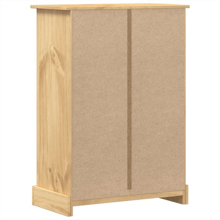 Commode Corona 80x43x114 cm bois massif de pin
