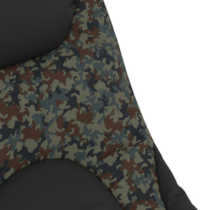 Lit de pêche avec pieds à boue réglables pliable camouflage