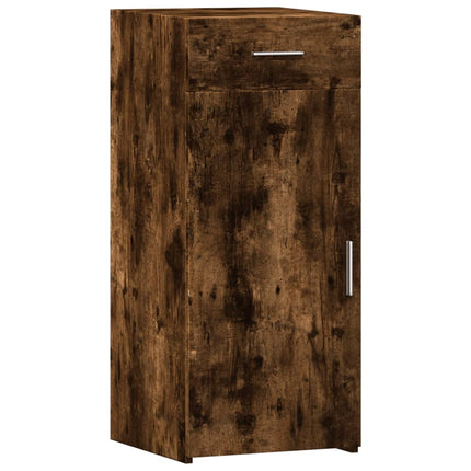 Buffet chêne fumé 40x42,5x93 cm bois d'ingénierie