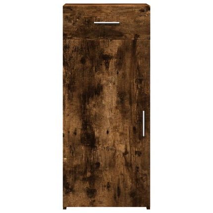 Buffet chêne fumé 40x42,5x93 cm bois d'ingénierie