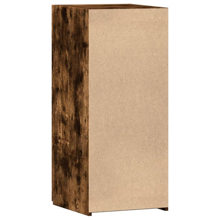 Buffet chêne fumé 40x42,5x93 cm bois d'ingénierie