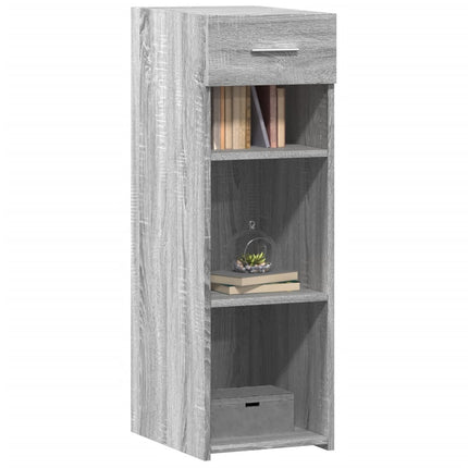 Buffet sonoma gris 30x42,5x93 cm bois d'ingénierie