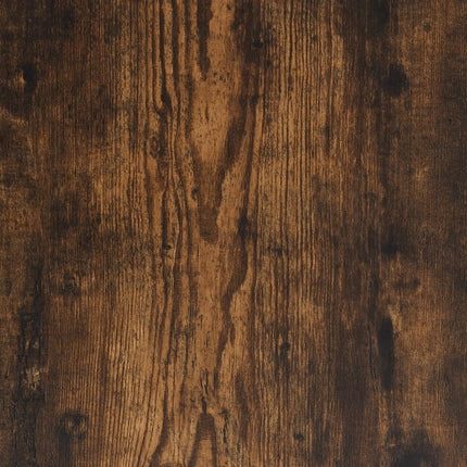 Buffet chêne fumé 50x42,5x93 cm bois d'ingénierie