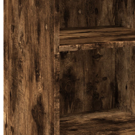 Buffet chêne fumé 50x41x93 cm bois d'ingénierie