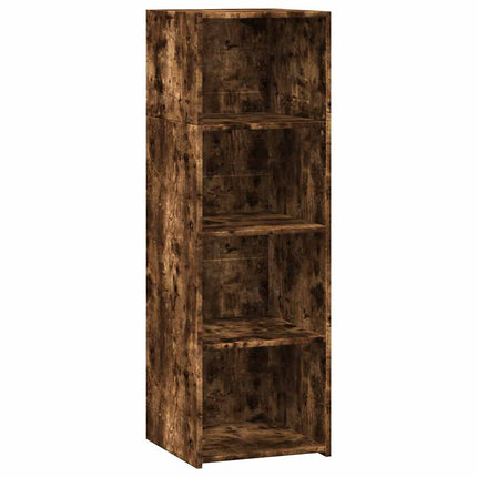 Buffet chêne fumé 40x41x124 cm bois d'ingénierie