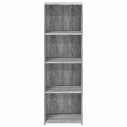 Buffet haut sonoma gris 40x41x124 cm bois d'ingénierie