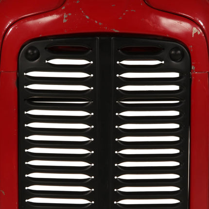 Table de bar forme de tracteur bois de manguier massif