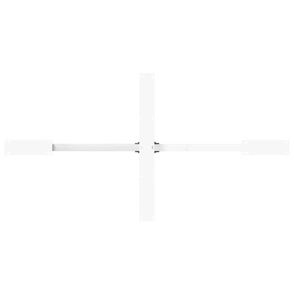 Table à manger marron clair bois de chêne massif rectangulaire