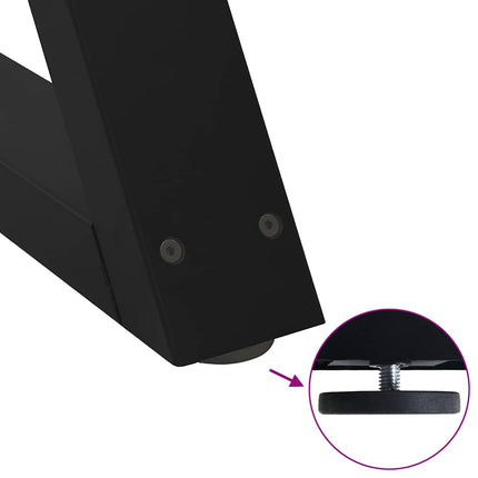 Table à manger marron clair bois de chêne massif rectangulaire