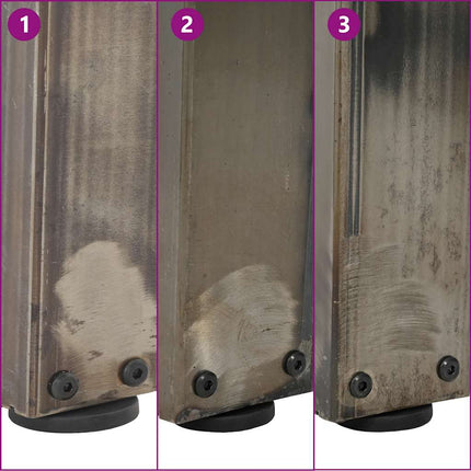 Table à manger 180x120x74 cm bois de chêne massif rectangulaire