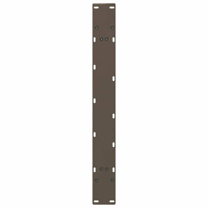 Table à manger marron clair bois de chêne massif rectangulaire