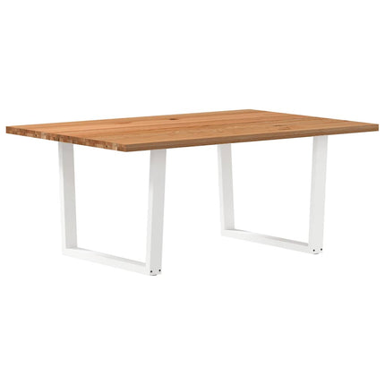 Table à manger 180x120x74 cm bois de chêne massif rectangulaire