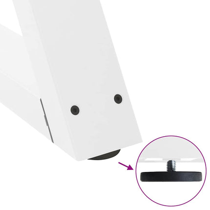 Table à manger marron clair bois de chêne massif rectangulaire