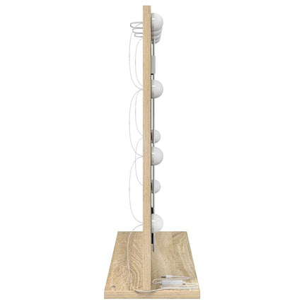 Miroir de vanité avec miroir Chêne Sonoma 60 x 55 x 18 cm