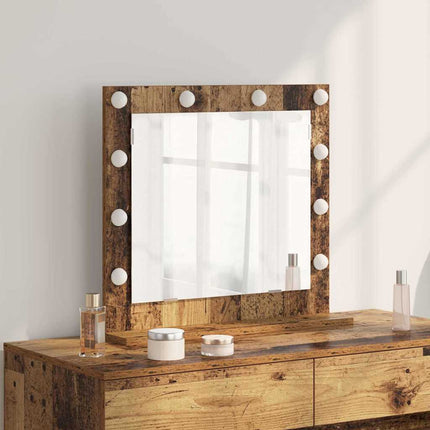 Miroir de vanité avec miroir Bois Ancien 60 x 55 x 18 cm