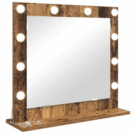 Miroir de vanité avec miroir Bois Ancien 60 x 55 x 18 cm