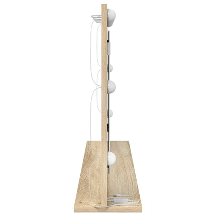 Miroir de vanité avec miroir Chêne Sonoma 100 x 55 x 18 cm